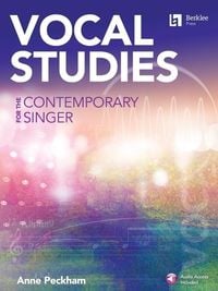 Produktbild: Vocal Studies for the Contemporary Singer - Book with Online Audio by Anne Peckham