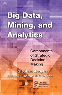 Produktbild: Kudyba, S: Big Data, Mining, and Analytics