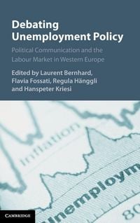 Produktbild: Debating Unemployment Policy
