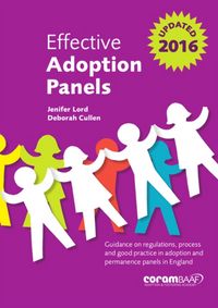 Produktbild: Lord, J: Effective Adoption Panels