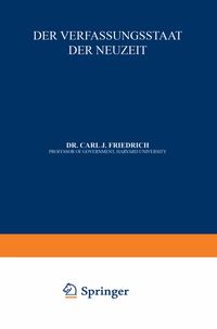 Produktbild: Der Verfassungsstaat der Neuzeit