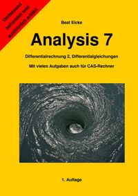 Produktbild: Analysis 7 - Differentialrechnung 2, Differentialgleichungen