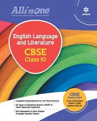 Produktbild: All In One Class 10th English Language and Literature for CBSE Exam 2024