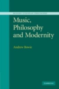 Produktbild: Music, Philosophy, and Modernity