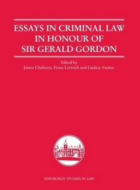 Produktbild: Essays in Criminal Law in Honour of Sir Gerald Gordon
