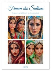 Produktbild: Frauen des Sultans (Wandkalender 2026 DIN A2 hoch), CALVENDO Monatskalender