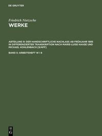 Produktbild: Arbeitsheft W I 8