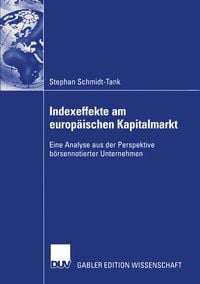 Produktbild: Indexeffekte am europ&auml;ischen Kapitalmarkt
