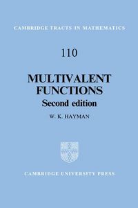 Produktbild: Multivalent Functions