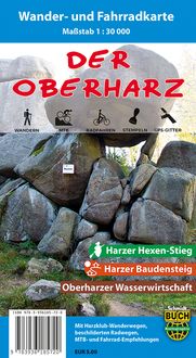 Produktbild: Der Oberharz Wander- und Fahrradkarte 1 : 30 000