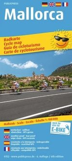 Produktbild: Publicpress Radkarte Mallorca 1:100.000