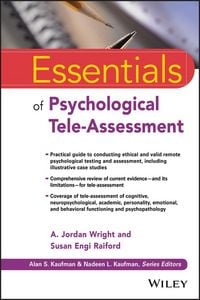 Produktbild: Essentials of Psychological Tele-Assessment