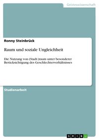 Produktbild: Raum und soziale Ungleichheit