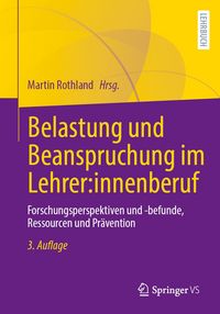 Produktbild: Belastung und Beanspruchung im Lehrer:innenberuf