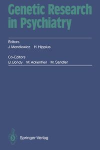 Produktbild: Genetic Research in Psychiatry