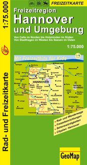 Bild vom Artikel Hannover und Umgebung Rad- und Freizeitkarte 1 : 75 000 vom Autor GeoMap