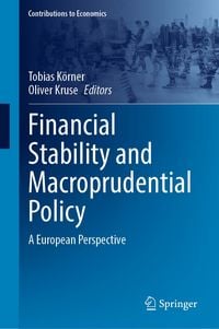 Produktbild: Financial Stability and Macroprudential Policy