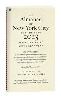 Produktbild: Johnson, S: Almanac of New York City for the Year 2023