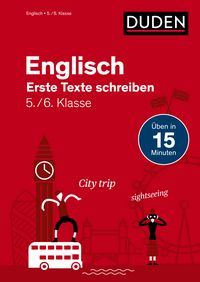 Produktbild: Englisch in 15 Min - Erste Texte schreiben 5./6. Klasse