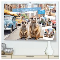 Produktbild: Erdm&auml;nnchen in New York City (hochwertiger Premium Wandkalender 2026 DIN A2 quer), Kunstdruck in Hochglanz