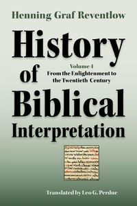 Produktbild: History of Biblical Interpretation, Vol. 4