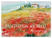 Produktbild: Faszination Aquarell - Eckard Funck (Wandkalender 2027 DIN A4 quer), CALVENDO Monatskalender