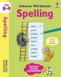 Produktbild: Usborne Workbooks Spelling 8-9