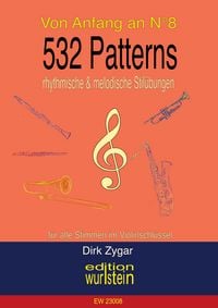 Produktbild: 532 Patterns - rhythmische und melodische Stil&uuml;bungen