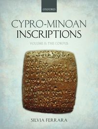 Produktbild: Ferrara, S: Cypro-Minoan Inscriptions, Volume 2