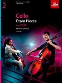 Produktbild: Cello Exam Pieces from 2024, ABRSM Grade 2, Cello Part