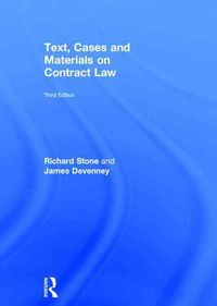 Produktbild: Text, Cases and Materials on Contract Law