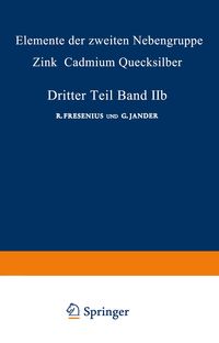 Produktbild: Elemente der Zweiten Nebengruppe