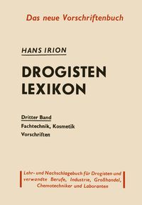 Bild vom Artikel Drogisten-Lexikon vom Autor 