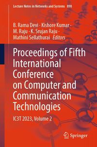 Produktbild: Proceedings of Fifth International Conference on Computer and Communication Technologies