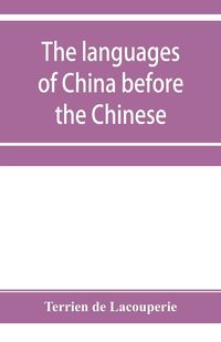 Produktbild: The languages of China before the Chinese