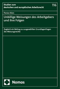 Produktbild: Unbillige Weisungen des Arbeitgebers und ihre Folgen