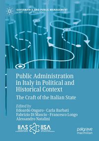 Produktbild: Public Administration in Italy in Political and Historical Context