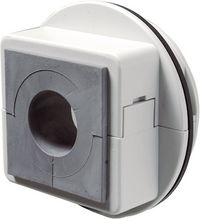Produktbild: Icotek KVT 63/1 Kabeldurchf&uuml;hrung teilbar Grau 1St.