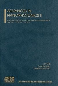 Advances in Nanophotonics II Concita Sibilia