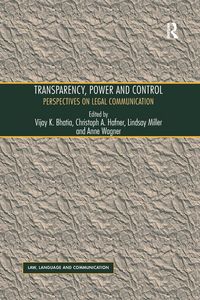 Produktbild: Transparency, Power, and Control