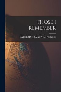 Produktbild: Those I Remember