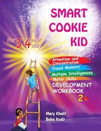 Produktbild: Smart Cookie Kid For 3-4 Year Olds Attention and Concentration Visual Memory Multiple Intelligences Motor Skills Book 2B