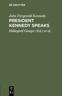 Produktbild: President Kennedy speaks