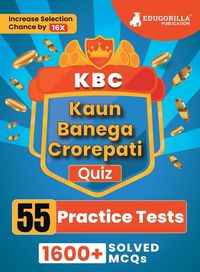 Produktbild: KBC Quiz Book 2023 (English Edition) - Kaun Banega Crorepati - 55 Practice Tests (1600+ Solved MCQs)