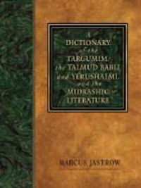 Produktbild: Dictionary of the Targumim, the Talmud Babli and Yerushalmi