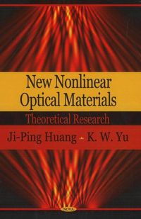Produktbild: Huang, J: New Nonlinear Optical Materials