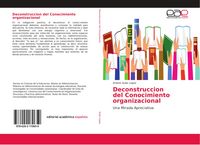 Produktbild: Deconstruccion del Conocimiento organizacional