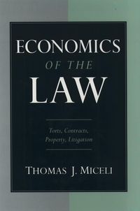 Produktbild: Economics of the Law