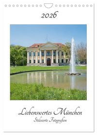 Produktbild: Liebenswertes M&uuml;nchen - Stilisierte Fotografien (Wandkalender 2026 DIN A4 hoch), CALVENDO Monatskalender