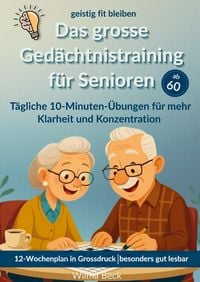 Produktbild: Das grosse Ged&auml;chtnistraining f&uuml;r Senioren